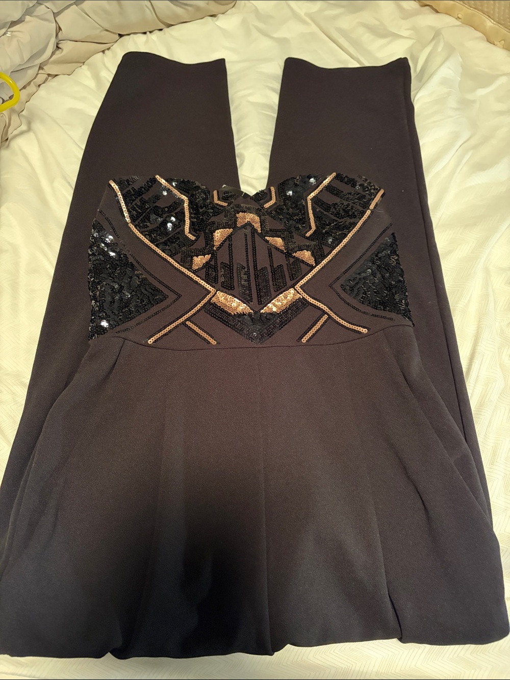 Express Black Sequin-Embellished Women’s Jumpsuit - 2 NWT